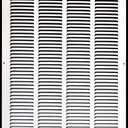 Fits 16x25 Duct Opening | Steel Return Air Grille by Handua | Vent Cover Grill for Sidewall and Ceiling | White | HVAC Cold Air Intake Grille | Outer Dimensions: 17.75"W X 26.75"