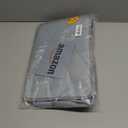 Hanging Diaper Organizer for Crib/Playard/Bassinet  H19 x L15 Hold 80+ Diapers - Changing Table Diaper Holder - Hanging Diaper Stacker Nursery Caddy Organizer for Boy or Girl (Silver-grey)