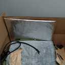 Outdoor Cat House Heated Cat House for Outside with Elevated Base Cat-Attracting Eave Design Feral Stray Shelter Weatherproof in Winter Garage Yard Porch (21" x 17" x 17")