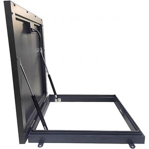 23.6" L X 23.6" W/27.5" L X 27.5" W/31.5" L X 31.5" W Galvanized Powder Coated Steel Roof Hatch; Roof Steel Security Door; Roof Access Hatch (31.5in)