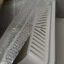 Extra Large Stainless Steel Cat Litter Box with High Sided Walls for Big Cats, Anti Urine Leakage, Odorless and Easy Cleaning, for Healthy Cats, Includes Foot Pad & Scoop - XXL Litter Box