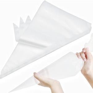 24 Inch Extra Large Piping Bags,100 Pack Disposable Pastry Bags, Thick Anti-Burst Icing Piping Pastry Bags For Frosting Decorating Cake Cupcake Cookie (24 Inch-100 Pack)