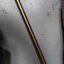 Ivilon Drapery Window Curtain Rod - End Cap Style Design 1 Inch Pole. 72 to 144 Inch Color Warm Gold