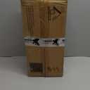 QEEIG Bathroom Shelves Over Toilet - Wall Mounted Floating Shelves Toilet Paper Storage Small Farmhouse Decor Shelf 16 inch Set of 3, Rustic Brown (019-BN3)