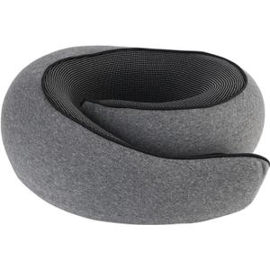 Portable U-Shaped Pillow Memory Foam Snail Pillow Soft Noon Break Sleep Pillows Travel Neck Support Travel Neck Pillow(Grey) 