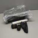 Umbrauto Teardrop Travel Trailer Cover Fits 5'-8' Trailers, 7 Layers Top Heavy Duty Waterproof Camper Cover with Windproof Strap for R-Pod Trailers, Clamshell Trailers