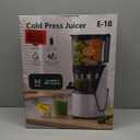 Juicer Machines, 3-in-1 Cold Press Juicer with 6.5" Extra Large Chute, 100oz Large Capacity, AC Motor, Makes Juice, Nut Milk & Sorbet, Bright White