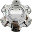 New Chrome Ultra Wheel Motorsports C800805 A89-9865 Wheel Rim Center Hub Cap (1)