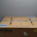 KRAUS Kore 32-Inch Undermount Workstation 16 Gauge Single Bowl Stainless Steel Kitchen Sink with Accessories, KWU110-32