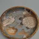 Handmade 8 x 2" Decorative Mango Wood Snack Serving Bowl For Dry Fruits Chips Coffee Table Countertop Display Key Bowl Tableware Kitchen Living Room Home Decor Accents Dinnerware