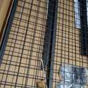 GIOTORENT 3x4FT Heavy Duty Overhead Garage Storage Rack - Adjustable Ceiling Shelving with 450lbs Weight Capacity, Metal Garage Organization System, Black