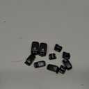 Black Hand Control Switch Housing Caps Compatible for Harley Davidson Electra Street Glide (BLACK 10 PCS/SET)