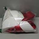 20 Inch Merry Christmas Car Bow Giant Bow for Car Decoration Pull Bow Large Wrapping Car Ribbon Bow for Christmas Birthday Graduation Party Car Decorations Decoration (Red, White)