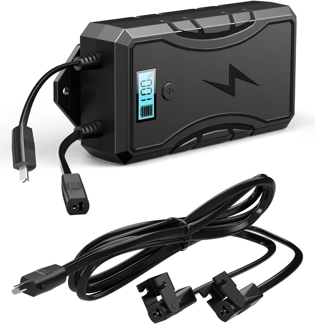 Ponkor Battery Pack for Reclining Furniture- 2500mAh Power Recliner Battery Rechargeable, Universal Furniture Battery Pack with 2-Pin Electric Cord for Lift Chairs Sofas- Power Supply