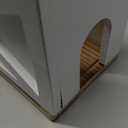 Paper Towel Dispenser Wall Mount, Paper Towel Holder Wall Mounted with Lid, Solid Wood Commercial C-Fold, Z-Fold, Trifold Hand Paper Towel Holder Dispenser Hand Towel Holder for Bathroom Decor(White)