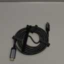 JSAUX 4K DisplayPort to HDMI Cable Adapter 10FT, DP to HDMI Male Video UHD 4K@30Hz/2K@60/1080P@120 Nylon DP to HDTV Uni-Directional Cord for Dell, Projector, Desktop, AMD, NVIDIA, Lenovo, HP, ThinkPad (Grey)