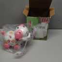 3-in-1 Musical Puppy Toys for 1 Year Old Girl Gift, Educational Baby Toy 6-12-18 Month, 1st Birthday Gift for 1 Year Old Girl Boy, First Bilingual Present for 7 8 9 10 Month Infant (Pink)