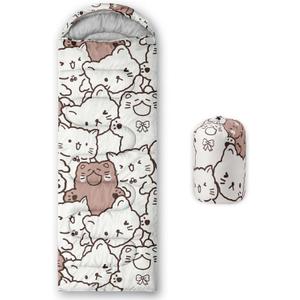 CVHOUSE Camping Sleeping Bags,3 Season Warm & Cool Weather,Lightweight,Waterproof Sleeping Bags for Adults & Kids,Traveling,and Outdoors,Camping Gear Equipment (A9)