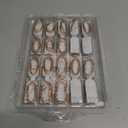 20 Pack Fairy Lights Battery Operated 3.3ft 20 LED Mini String Lights Waterproof Copper Wire for Wedding Party Mason Jars Christmas Decorations, Warm White