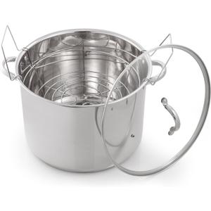 PrepNCook by McSunley 21.5Qt Stainless Steel Water Bath Canner