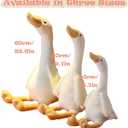 CHELEI2019 23.6" Goose Plush White Swan Stuffed Animal Toy Duck Plush Toy,Gifts for Kids