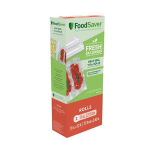 FoodSaver® 11" x 12' Vacuum Seal Roll, 2 Pack