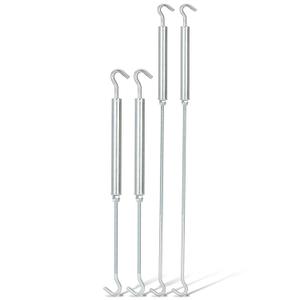 Standard Turnbuckle Replacement Set for Truck Camper Tie Down 25.5 Inch,Truck Camper tie Downs,Jacks,Camper tie Downs,Trailer/Pickup tie Downs