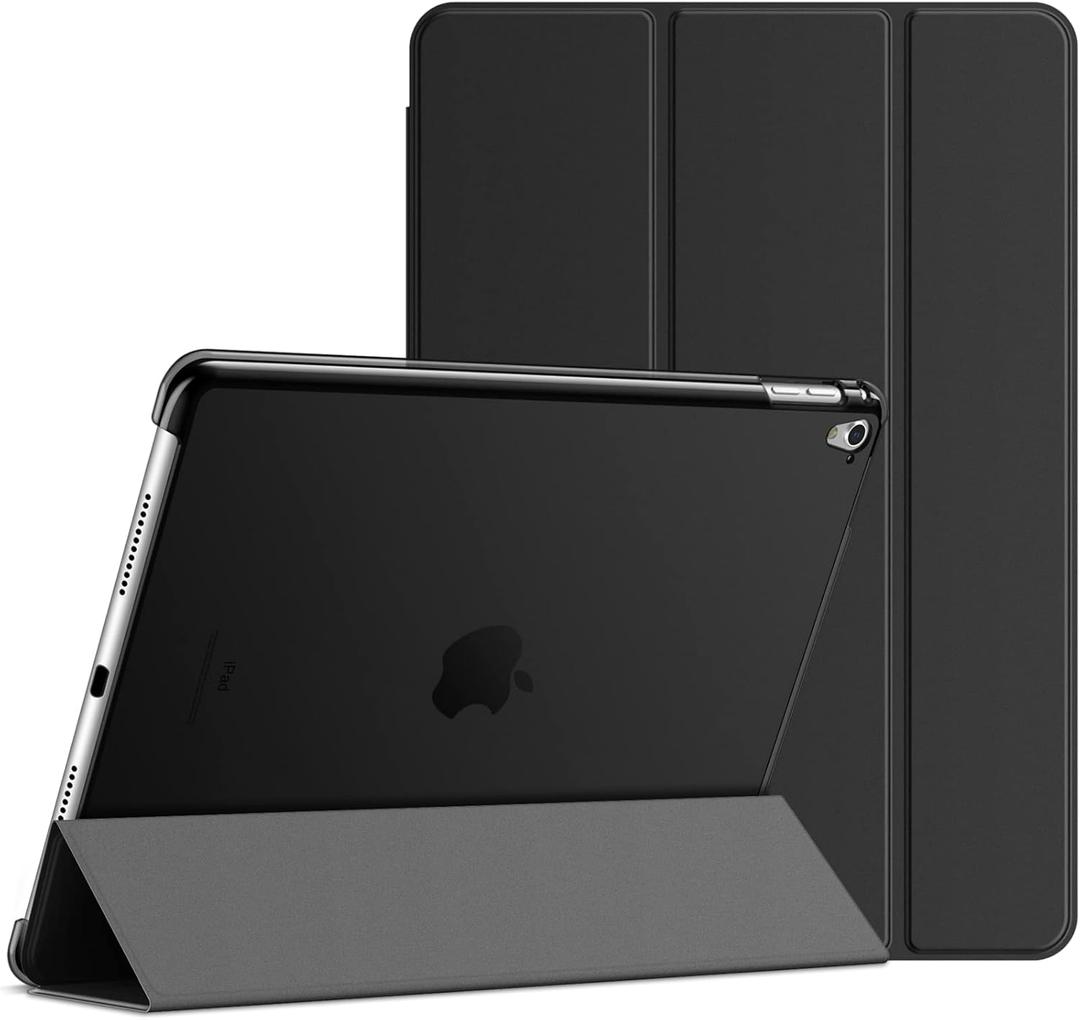 JETech Case for iPad Pro 9.7-Inch 2016 Model (Not for iPad 9.7 5/6 2017/2018), Smart Cover Auto Wake/Sleep (Black)