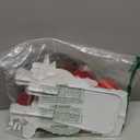 Soaoo 2 Pack Solar Christmas Outdoor Decorations 27 Solar Light Dog Metal Christmas Stake Yard Signs Decoration with Santa Hat for Xmas Holiday Garden Lawn(Dog)