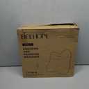 Back Massager with Heat, Cordless Back and Neck Massage for Pain Relief Deep Tissue, 4D Shiatsu and Percussion Massage Pillow, Lower Back Massager for Office,Gifts for Christmas Women Men, Black