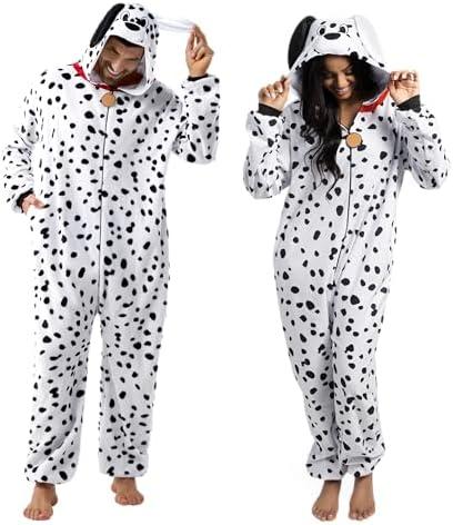 Spooktacular Creations Halloween Dalmatian Unisex Costume, Adult Animal Costume Halloween Costume Party M