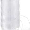 PLASTICPRO 6 ounce Premium Heavy Weight Crystal Clear Disposable Hard Plastic Dessert Size Party Bowls Pack of 40