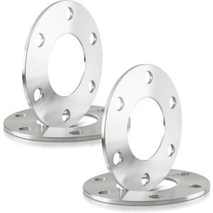 Customadeonly 3/16" (5mm) 6x127 Wheel Spacers Compatible for Chevy Trailblazer 2002-2009, SSR 2004-2006, Compatible for GMC Envoy 2003-2009 (4pcs 78.1mm M12x1.5) SUV Spacer (Silver)