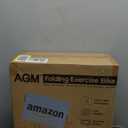 Folding Pedal Exerciser, Mini Under Desk Bike - Portable Foot Hand Cycle Peddler Machine Bicycle Exerciser for Arm Leg While Sitting