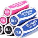 AboveGenius Hand Weights for Women Men, Soft Dumbbells Set of 6(1lb 2lb 3lb Each Pack) for Dumbbell Walking Weight Sets with Hand Strap, Pink Weights for Workout Running, Pilates, Yoga, Jogging and Physical Therapy, Gifts for Women (Blue Pink Black)