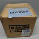 Bloem Mathers Round Planter with Saucer Tray: 10" - White - Modern Design, Durable Plastic Pot, Removable Saucer, for Indoor & Outdoor Use, Gardening, 2.6 Gallon Capacity