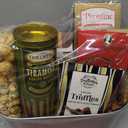 Gift Basket Village Christmas Elegance Gift Basket: Gourmet Wafers, Fudge, Popcorn, Pecan Candies, Cookies & Chocolates, Perfect Holiday Treat, 11x4x9, 2.19 lbs, Expiration Date:

07/17/2025