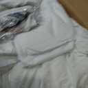 CozyLux Twin XL Seersucker Comforter Set with Sheets White 5 Pieces Bed in a Bag Twin Extra Long Luxury Soft Bedding Sets for College Dorm with Down Alternative Comforter, Sheets, Pillowcase & Sham