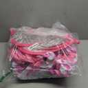 Inflatable Pool Floats Adult, 3-in-1 Pool Float Lounger with Canopy and Cup Holder, XL Floating Pool Floaty Raft for Swimming Pool Lake Beach, Tanning Pool Floaties Toys for Adults (Pink)