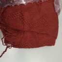 PAVILIA Maroon Red Knit Throw Blanket for Couch Bed, Soft Knitted Farmhouse Sofa Throw for Living Room, Lightweight Decorative Fall Throw Blanket for Chair, Outdoor Textured Boho Blanket, 50x60