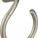 Moen YB2386BN Glyde Towel Ring, Brushed Nickel (1 Count (Pack of 1))