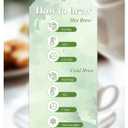 LOOMICA Organic Jasmine Green Tea Bags, Organic Green Tea with Jasmine Flowers, Refreshing & Aromatic, Floral Infusion for Relaxation, No Sugar Added, 20 Counts, (Pack of 2) (EXP 11/26/26)