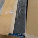 Nightstand, Small 2 Drawer Dresser End Table Bedside Furniture, Wooden Top Fabric Bins for Bedroom, Closet, Entryway, Dorm, 11.8" D x 18" W x 20", Black