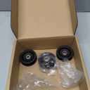 2 pack 587973001 Pulley with 587969201 Idler Pulley Replaces Husqvarna 5803643-01, 580364301, 596856601, 596856602, 5819040-01, 581904001 for Husqvarna LC221A L221A L321AH LC356AWD Lawn Mowers