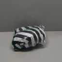 Black White Striped Set, Beatle Juice Cosplay Blazer with Wig Pants Tie, Halloween Costumes for Adults (Medium, Men)