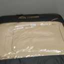 Coverado Car Seat Covers Full Set, Seat Covers for Cars, Beige Car Seat Covers Front Seats and Back Car Seat Protector Waterproof, Leather Car Seat Cushion Universal Fit for Most Cars