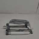 Medical king Toilet Safety Rail - Adjustable Detachable Toilet Safety Frame with Handles Heavy-Duty Toilet Safety Rails Stand Alone - Toilet Safety Rails for Elderly, Handicapped - Fits Most Toilets