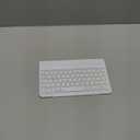 UltraSlim Bluetooth Keyboard Portable Mini Wireless Keyboard Rechargeable for Apple iPad iPhone Samsung Tablet Phone Smartphone iPadOS iOS Android (10 inch White)