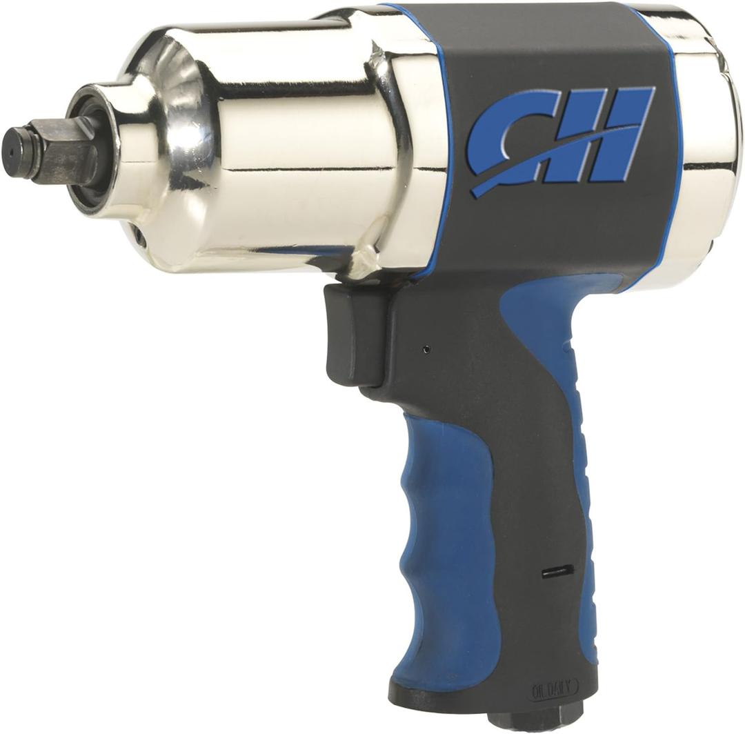 Campbell Hausfeld 1/2" Impact Wrench, Air Impact Driver (TL140200AV), 550 FT/LBS Torque