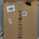 Walker Tray Table with 2 Cup Holders - Universal Trays for Standard Folding Walkers - Home Mobility Accessories by Bluestone (Gray)